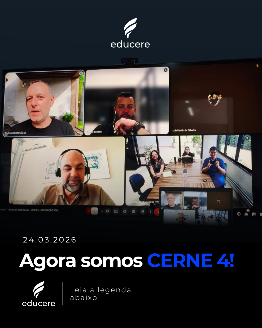 Educere Conquista Certificação CERNE 4: O Ápice da Maturidade em Inovação no Brasil