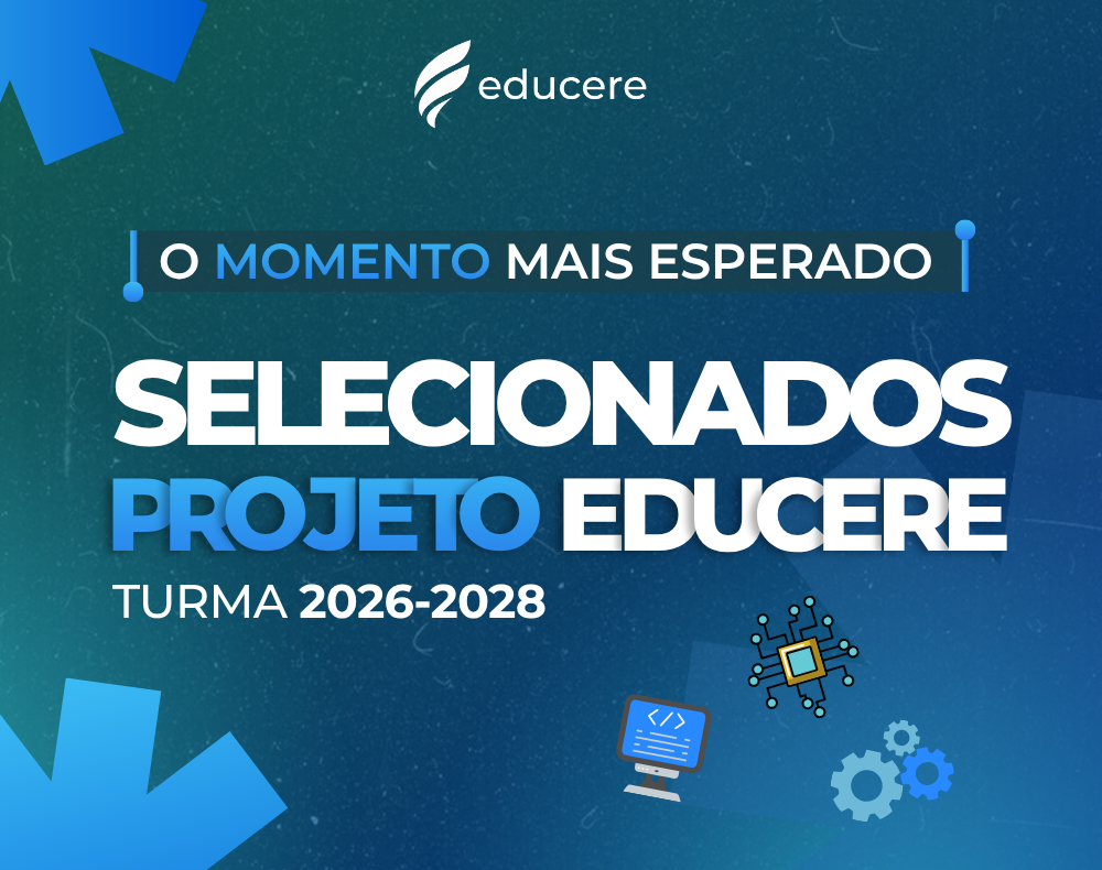 Fundação Educere divulga selecionados para nova turma do Projeto de Iniciação Tecnológica 2026-2028